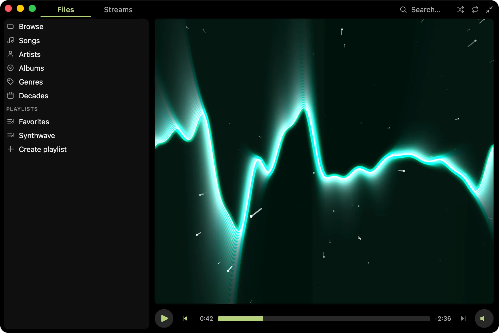 Visualizer screenshot