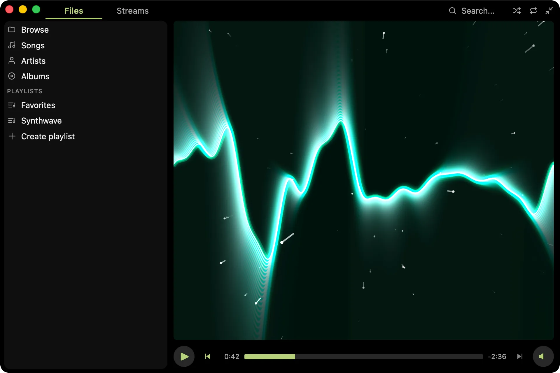 Visualizer screenshot